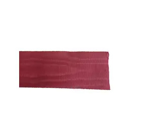 Burgundy Watermarked Ribbon - 38mm (per metre)