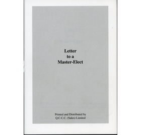 Letter To A Master Elect