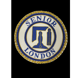 Metropolitan - Senior London Grand Rank - Apron Badge (Craft Undress)