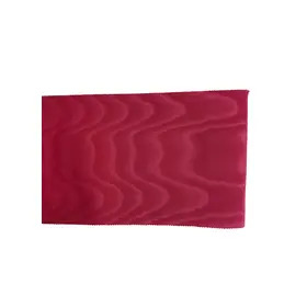 Crimson Watermarked Ribbon - 100mm (per metre)