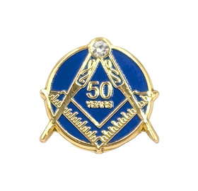 Craft 50th Anniversary Lapel Pin Badge