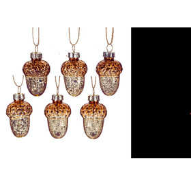 Golden Acorns - Set of 6 
