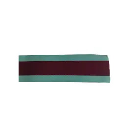 Mark Master Mason Breast Jewel Ribbon - Light Blue and Crimson - 38mm (per foot)
