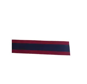 Mark Provincial Breast Jewel Ribbon - Dark Blue and Crimson - 38mm (per foot)