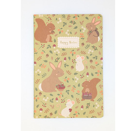 A5 Notebook: Woodland Friends