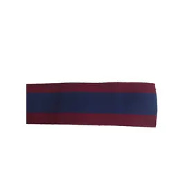 Mark Provincial Ribbon - Dark Blue and Crimson - 50mm (per metre)