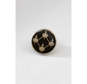 Quatuor Coronati Pin  Black