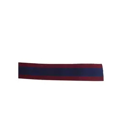 Mark Provincial Breast Jewel Ribbon - Dark Blue and Crimson - 32mm (per foot)