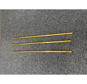 Three Part Golden Metal Wand