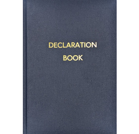 Mark Master Mason Declaration Book (A5)