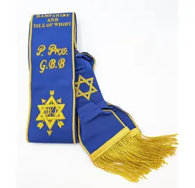 Order of the Secret Monitor - Hampshire & Isle of Wight - Past Provincial Grand Bow Bearer Sash