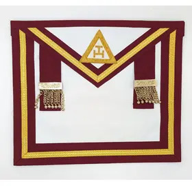 Irish Constitution - Royal Arch Companion Apron (Finest Leather) 