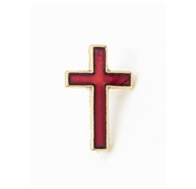 Royal Black Preceptory Red Cross Emblem - Pin Badge (Large)