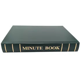 Allied Masonic Minute Book (Skeleton Style With Guards)