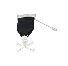 Order of the Scarlet Cord - 1st Grade Jewel - (Small) with Red Cord