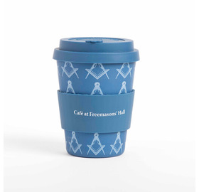 Square and Compass Reusable Coffee Cup