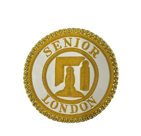 Metropolitan - Senior London Grand Rank - Apron Badge (Craft Dress)