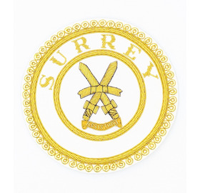 Surrey- Assistant Grand Sword Bearer - Apron Badge Dress (Craft)
