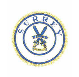 Surrey- Assistant Grand Sword Bearer - Apron Badge  Undress (Craft)