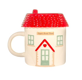 New House Mug with Lid 