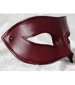 Leather Martinist Mask (Red or Black)