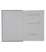 Red Cross of Constantine Lodge Attendance Register/Signature Book