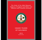 Allied Masonic Degrees Ritual No 3 - Grand Tilers of Solomon