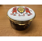 Hand Painted Enamel Pill Box- Order Of The Secret Monitor