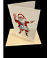 Santa is on the Square -Card & Envelope